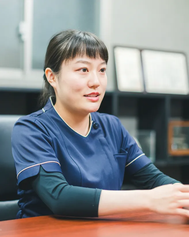 インタビュー写真