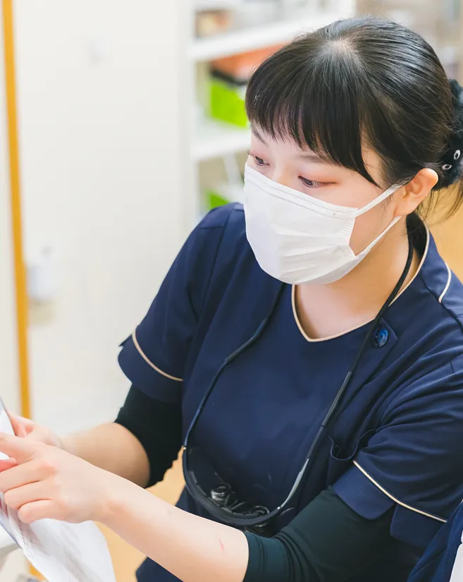 インタビュー写真